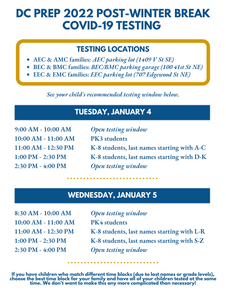 2022 POST-WINTER BREAK SCHEDULE (1) - DC Prep